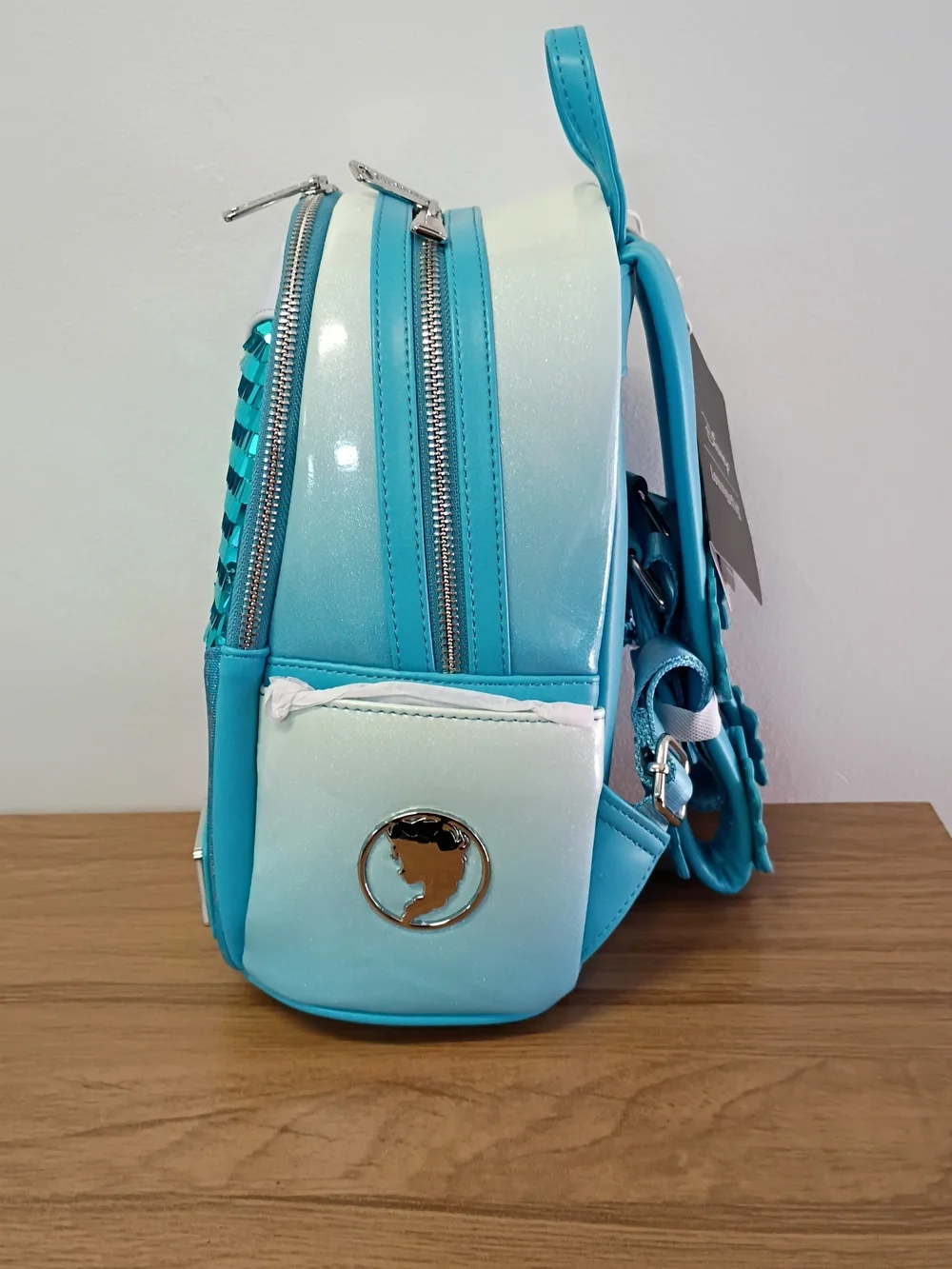 Loungefly Disney Hard Tag Elsa Sequin Backpack